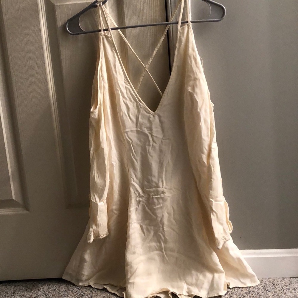 Cream Tobi Dress. NEW WITH TAGS